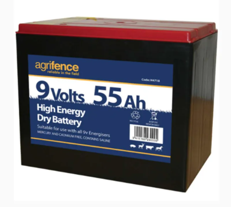Agrifence 9v 90AH Battery